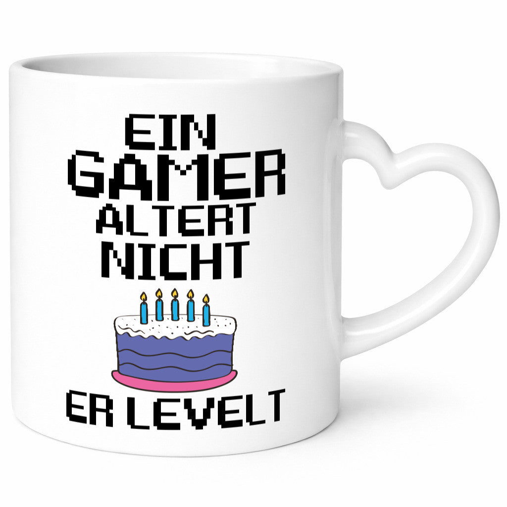 Ein Gamer levelt | Geburtstag Tasse Zocker Gaming Humor Geschenkidee