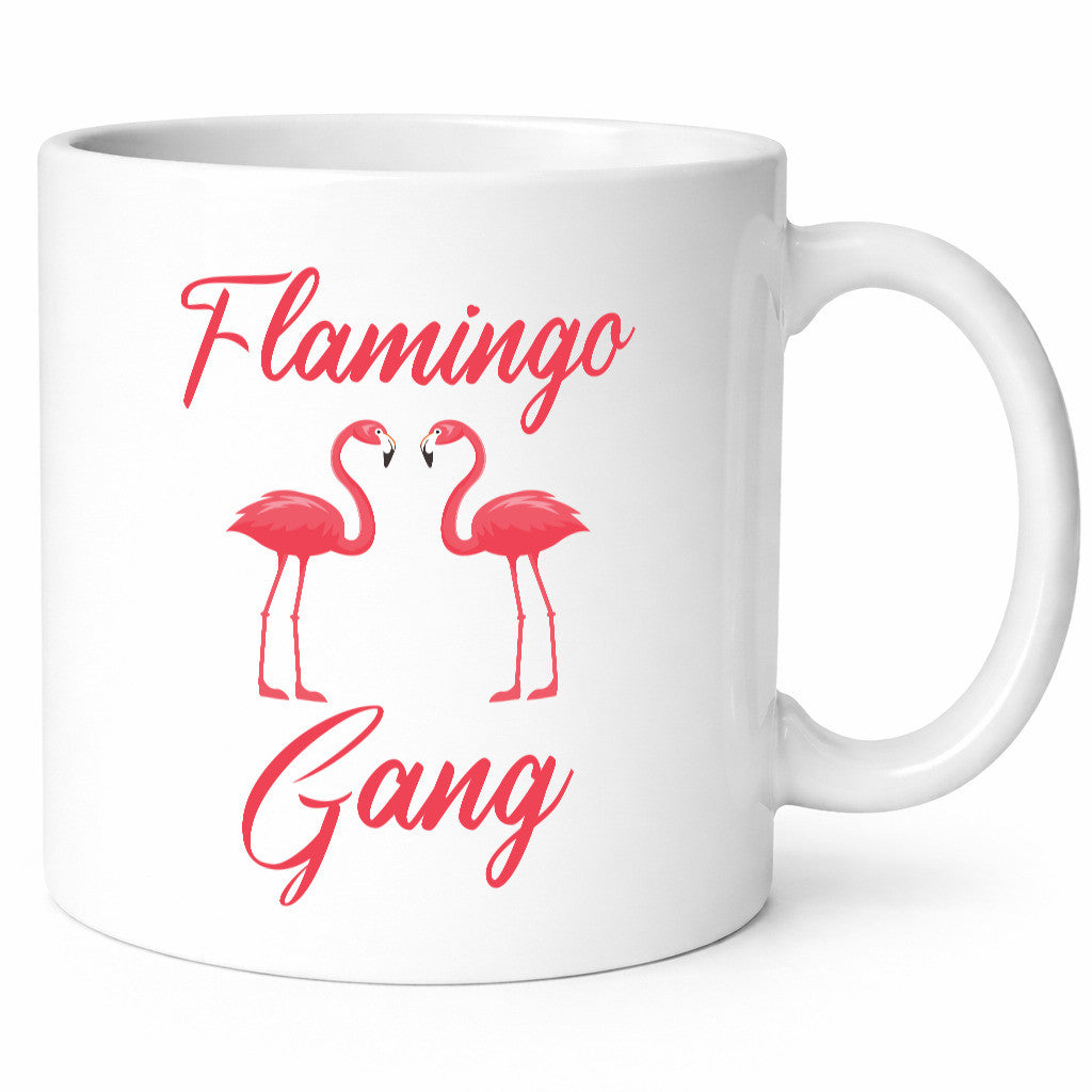 Flamingo Gang | Flamingos lustiger Spruch Geschenk Humor Geschenkidee Tasse