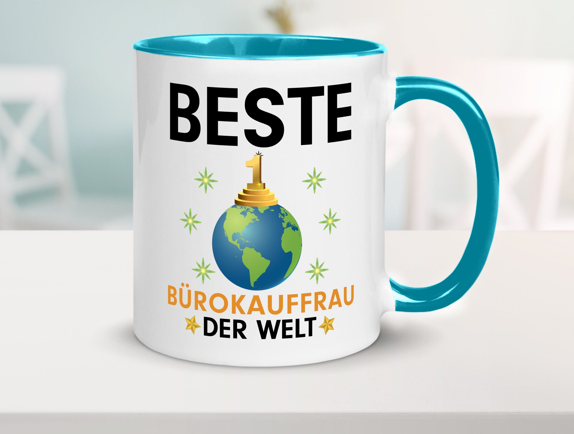 Welt Beste Bürokauffrau | Kauffrau Geschenk Arbeit Kollegen Büro lustiger