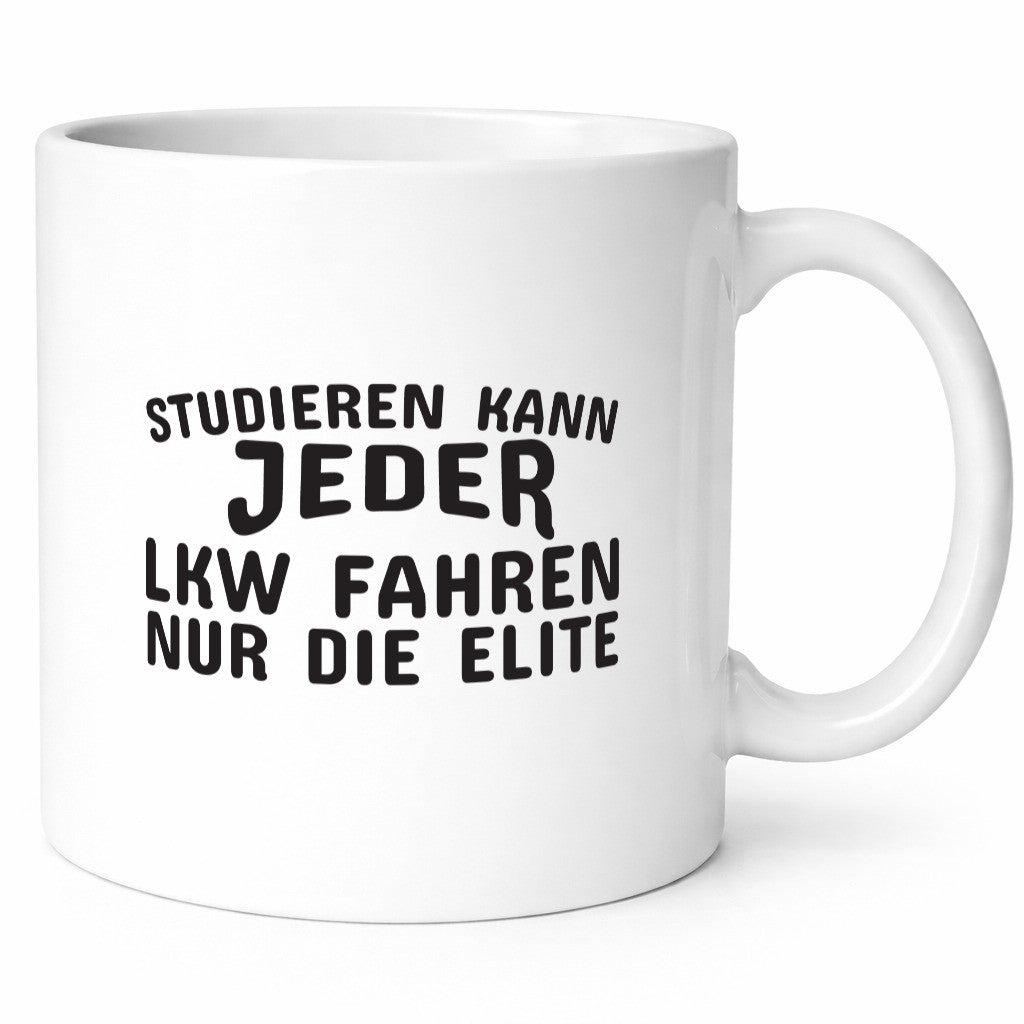 LKW Fahrer Tasse | Trucker Spruch Lastwagen Humor Geschenk Geschenkidee lustig