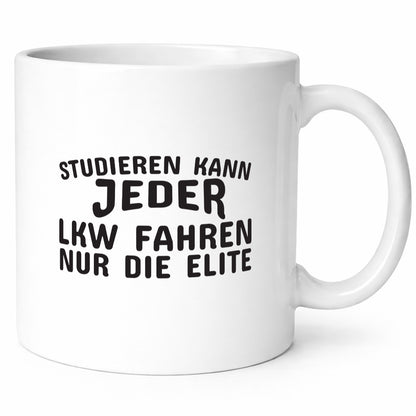 LKW Fahrer Tasse | Trucker Spruch Lastwagen Humor Geschenk Geschenkidee lustig