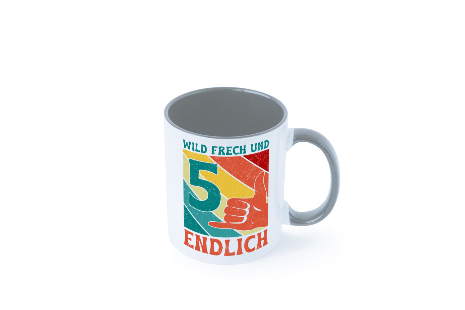 5. Geburtstag | 5 Jahre Wild und Frech Geschenk Geschenkidee lustiger Spruch