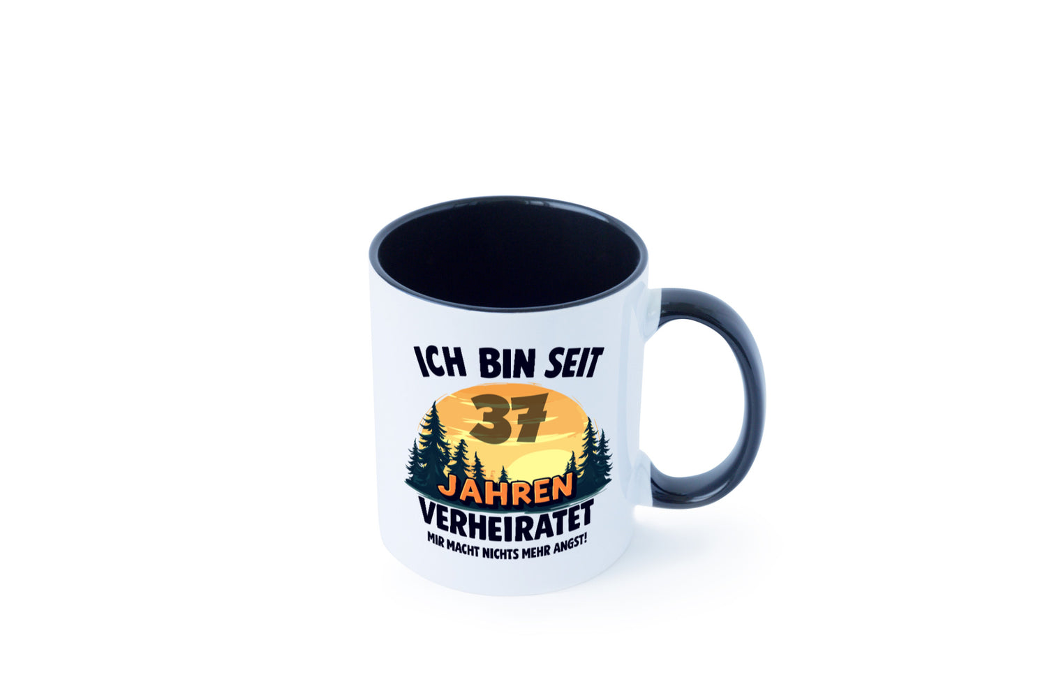 Ich bin Verheiratet | 37. Hochzeitstag Ehepaar v2 lustiger Spruch Geschenk
