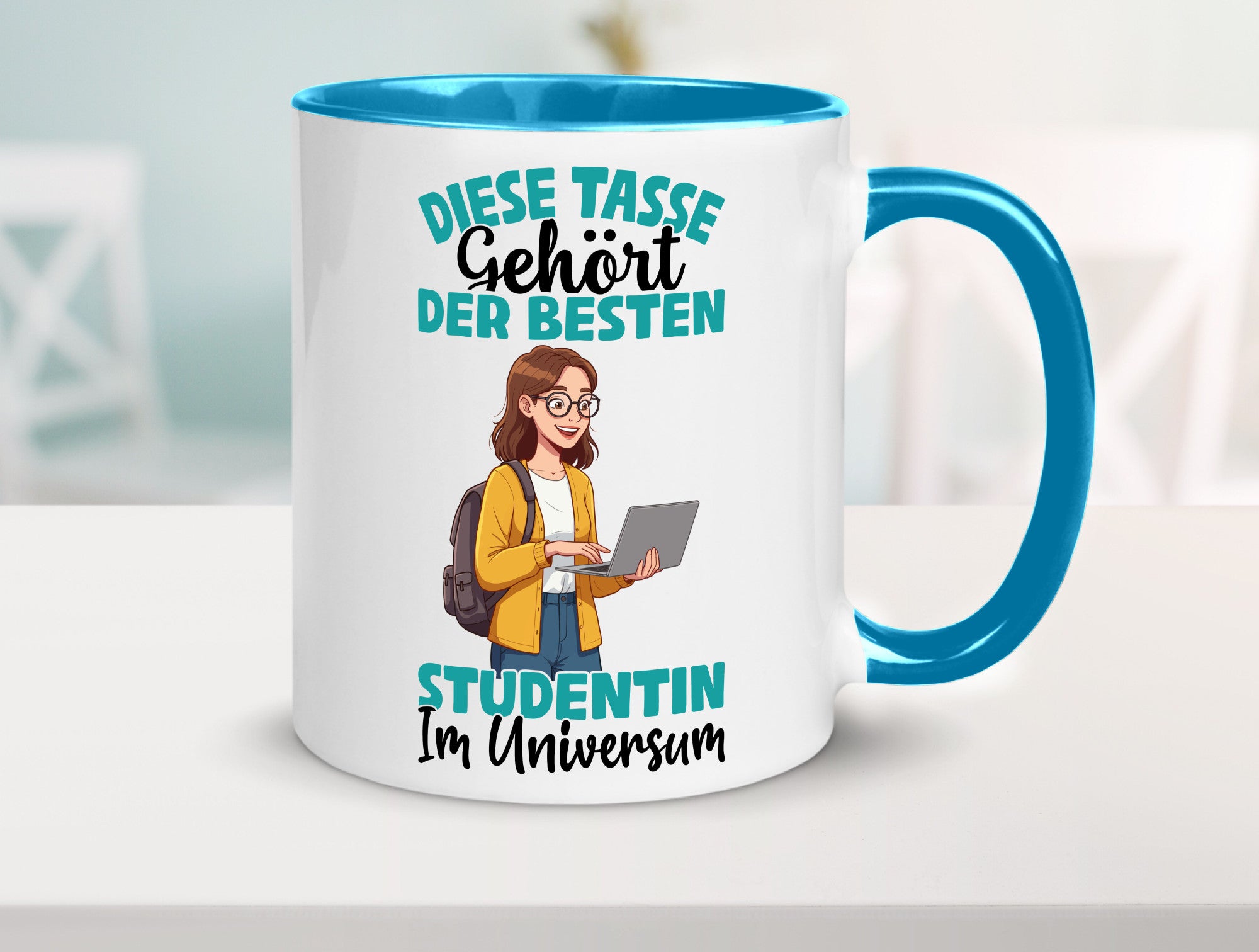 Im Universum: Studentin | Uni Studium Universität Geschenk Humor Geschenkidee