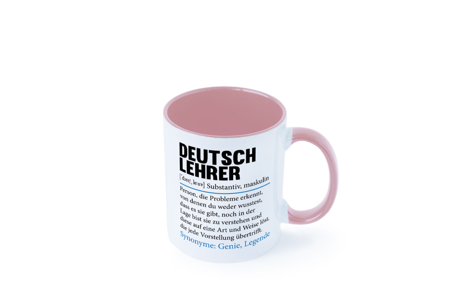 Deutschlehrer Spruch | Lehrer Schule Humor lustig Geschenkidee Geschenk Tasse