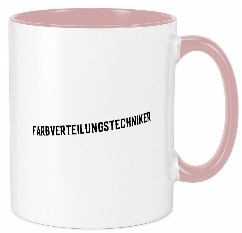 Farbverteilungstechniker | Lackierer Maler Anstreicher Geschenkidee Humor Tasse