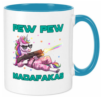 Pew Madafakas vl4 lustiger Spruch Geschenk Humor Geschenkidee Tasse