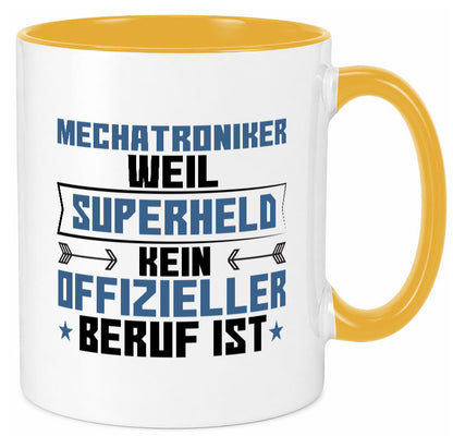 Superheld Mechatroniker | KFZ lustig Humor Geschenkidee Geschenk Tasse
