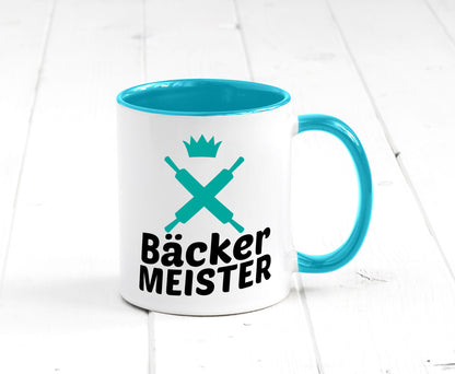 Bäcker Meister | Bäckerrei lustig Humor Geschenkidee Geschenk Tasse