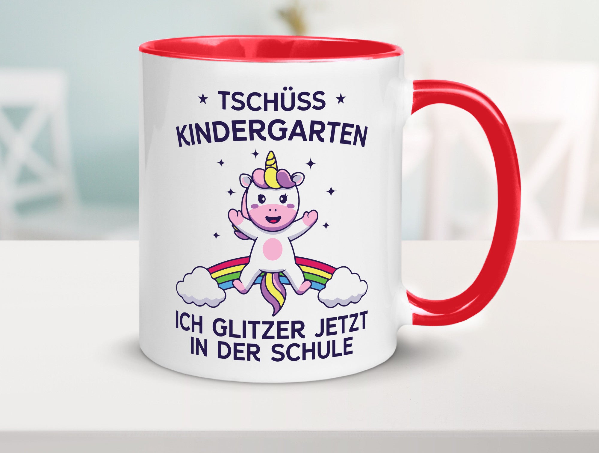 Kindergarten, jetzt Schule | Einhorn Geschenk Humor Geschenkidee lustiger