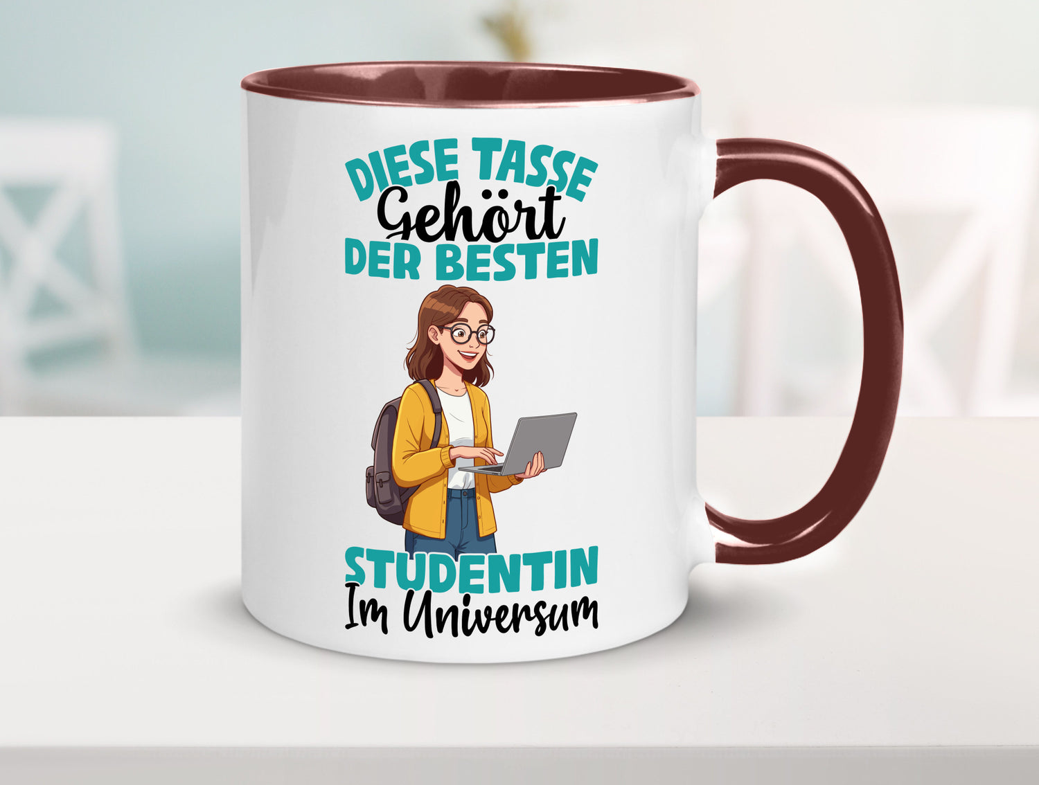 Im Universum: Studentin | Uni Studium Universität Geschenk Humor Geschenkidee