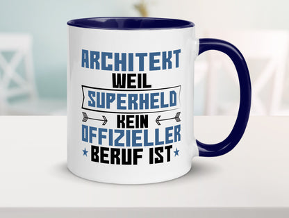 Superheld Architekt | Architektur Büro Geschenk Arbeit Kollegen lustiger Spruch