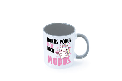 Hokus Pokus lustiger Spruch Geschenk Humor Geschenkidee Tasse