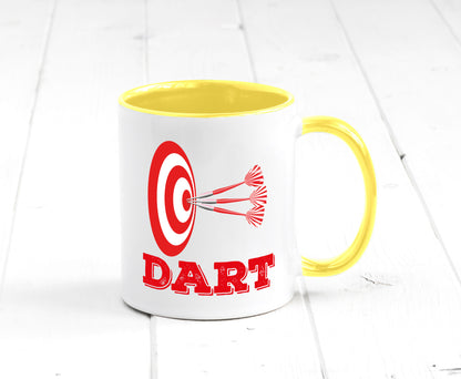 Dartspieler Tasse | Dart Hobby Motiv Spieler lustig Humor Geschenkidee Geschenk