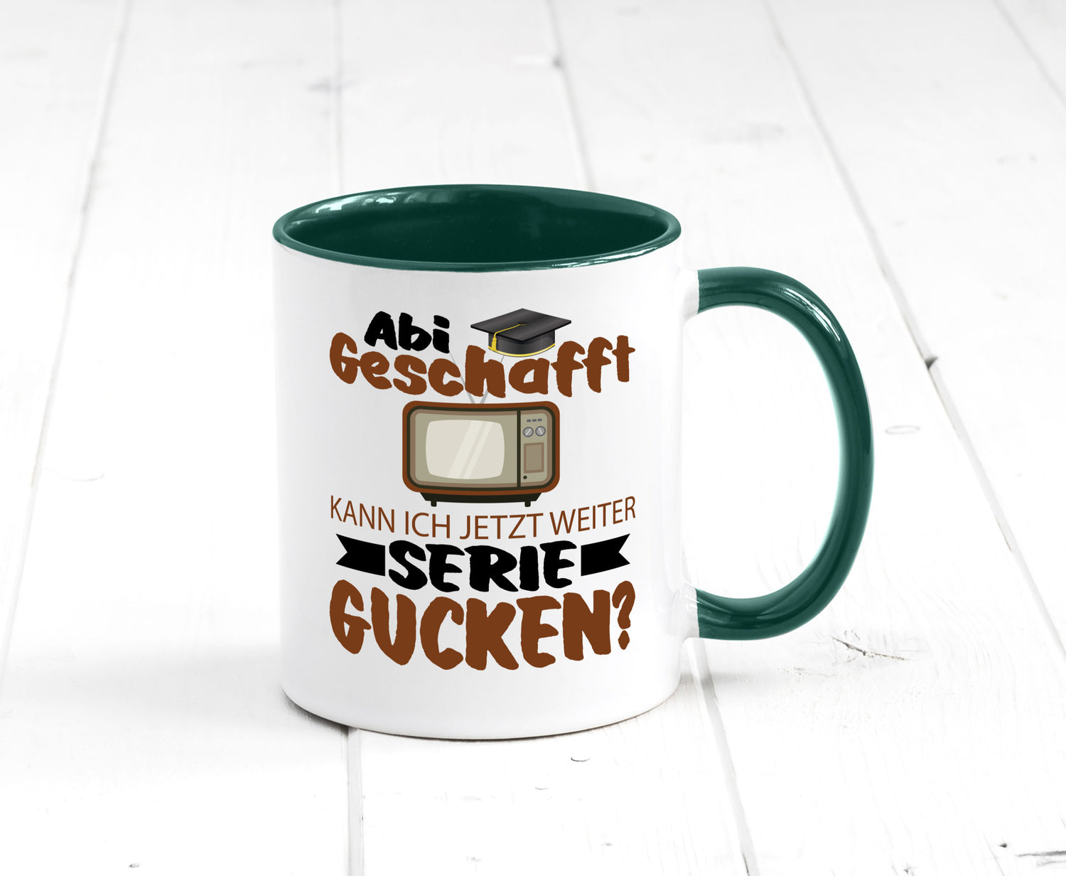 Abi Geschaft | Serie Gucken Bachlor Abitur Geschenk Humor Geschenkidee lustiger