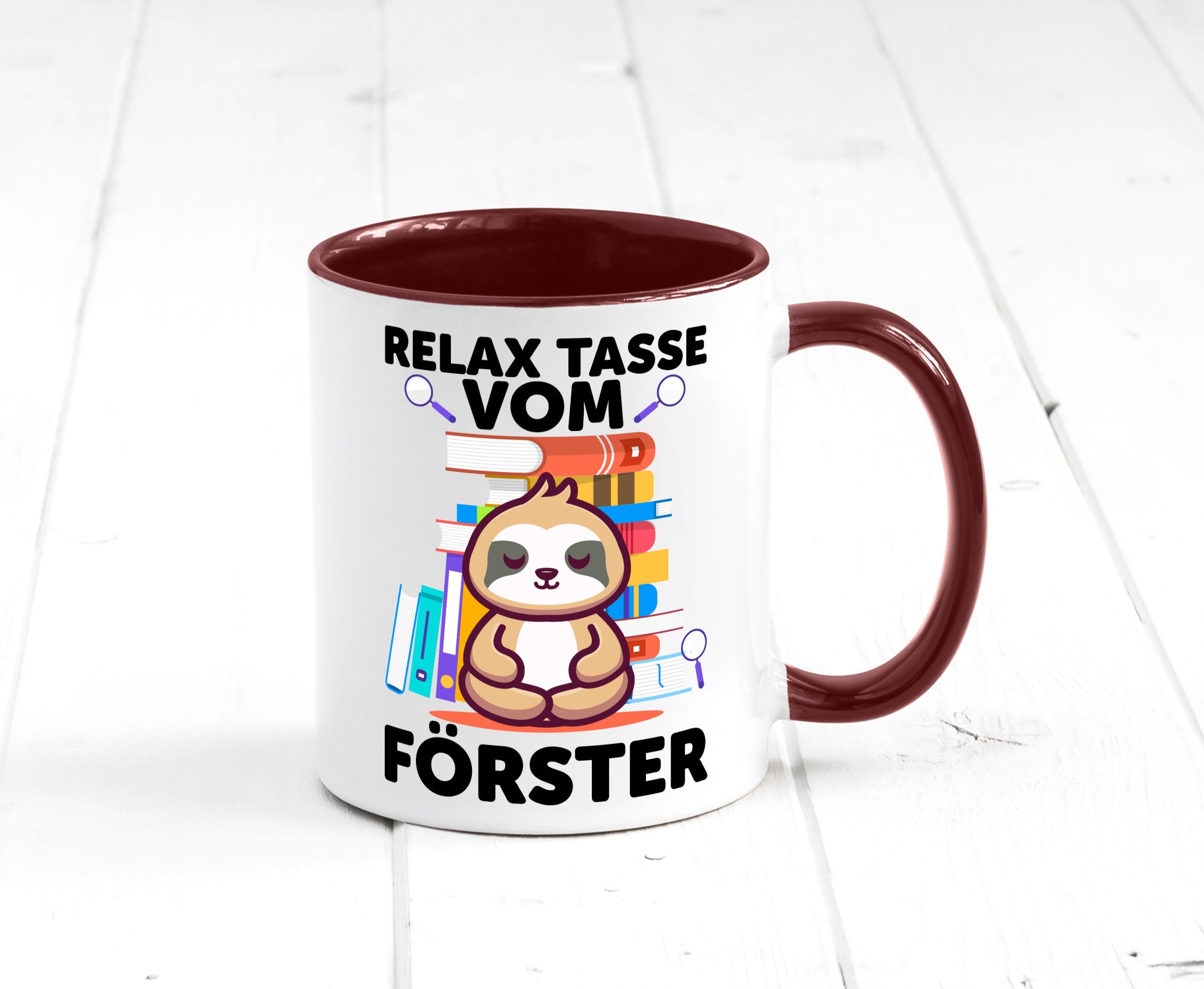 Relax Tasse: Förster | Forst Arbeit Geschenk Kollegen Büro lustiger Spruch Tasse