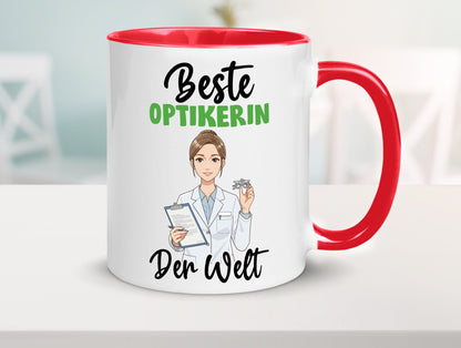 Beste Optikerin | Augenoptik v2 Geschenk Humor Geschenkidee lustiger Spruch
