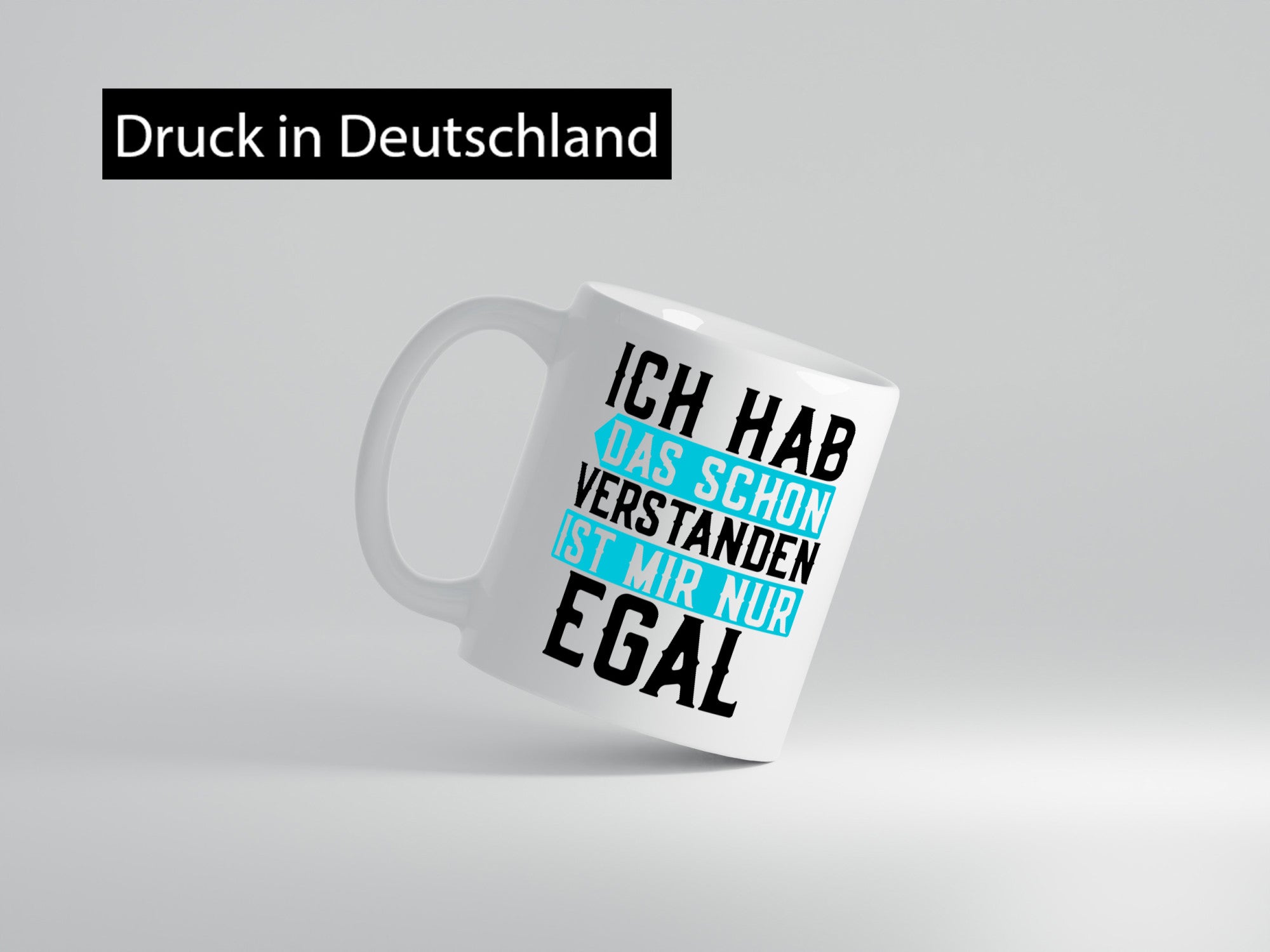 Ist mir egal | Protest Teenager Humor Spruch Büro lustig Arbeit Kollegen