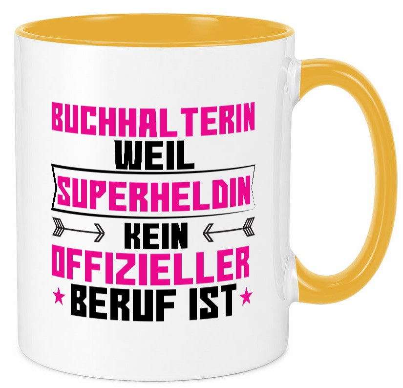 Superheldin Buchhalterin | Buchhaltung Humor lustig Geschenkidee Geschenk Tasse