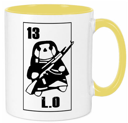 13 L.O lustiger Spruch Geschenk Humor Geschenkidee Tasse