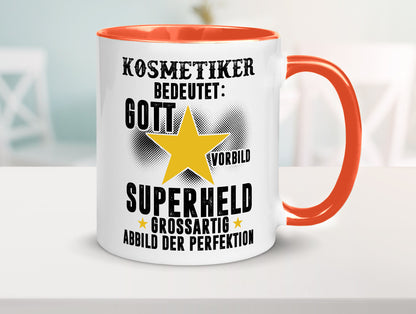 Bedeutung von Kosmetiker | Kosmetik Stylist Visagist Geschenkidee Humor Tasse