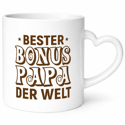 Bester Bonus Papa der Welt | Vatertag Humor Familie Geschenkidee Tasse