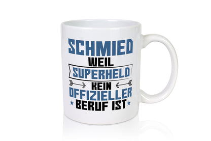Superheld Schmied | schmieden Geschenkidee Humor Tasse