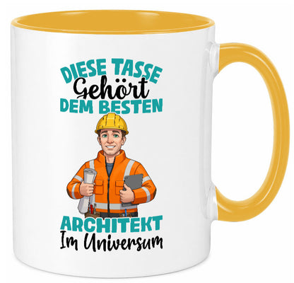 Im Universum: Architekt | Architektur Büro Humor Arbeit Kollegen Geschenkidee