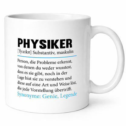 Physiker | Spruch Physik Beruf Definition v2 lustiger Geschenk Arbeit Kollegen