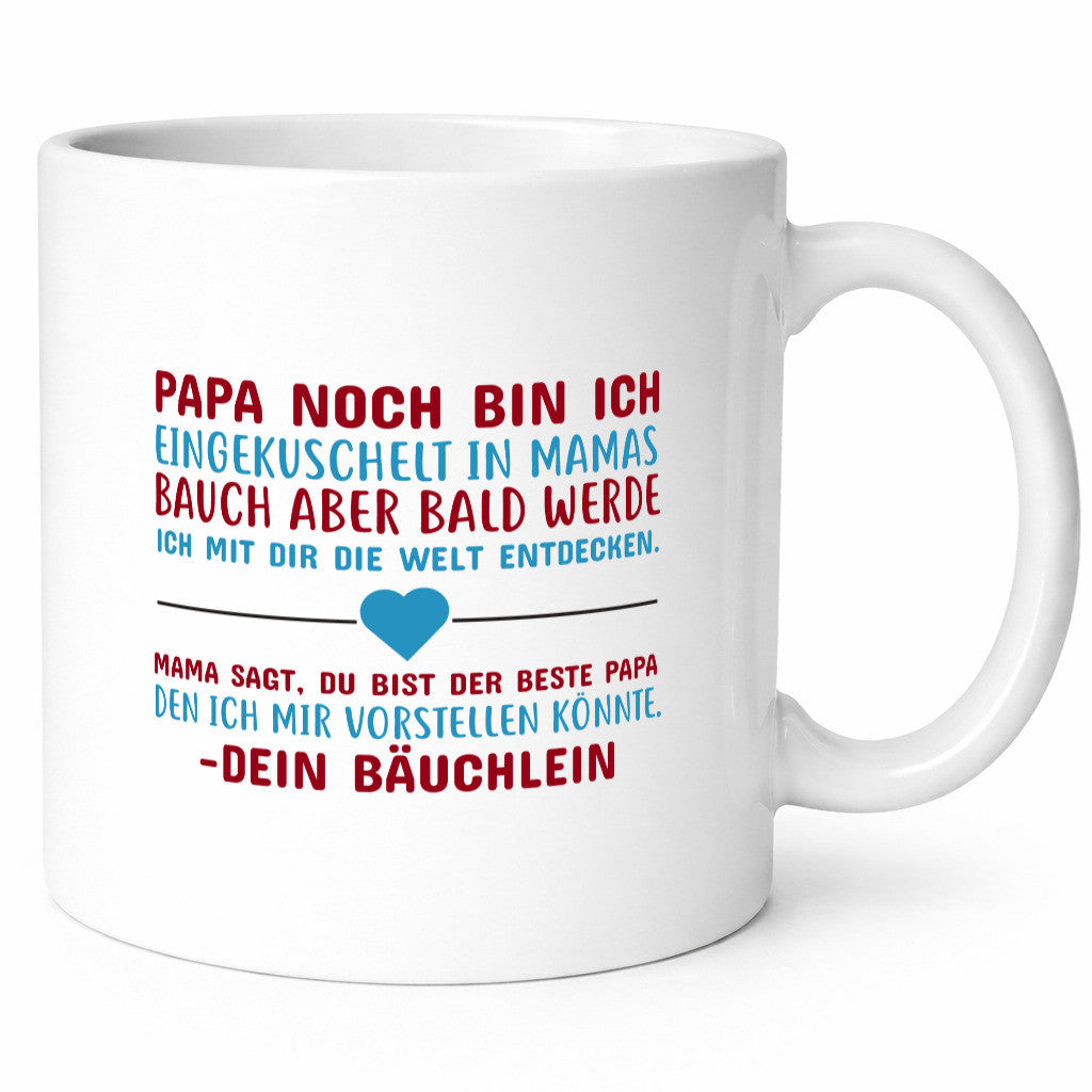 Schwangerschaft | Vaterschaft Tasse Papa Spruch Geschenk Familie Geschenkidee