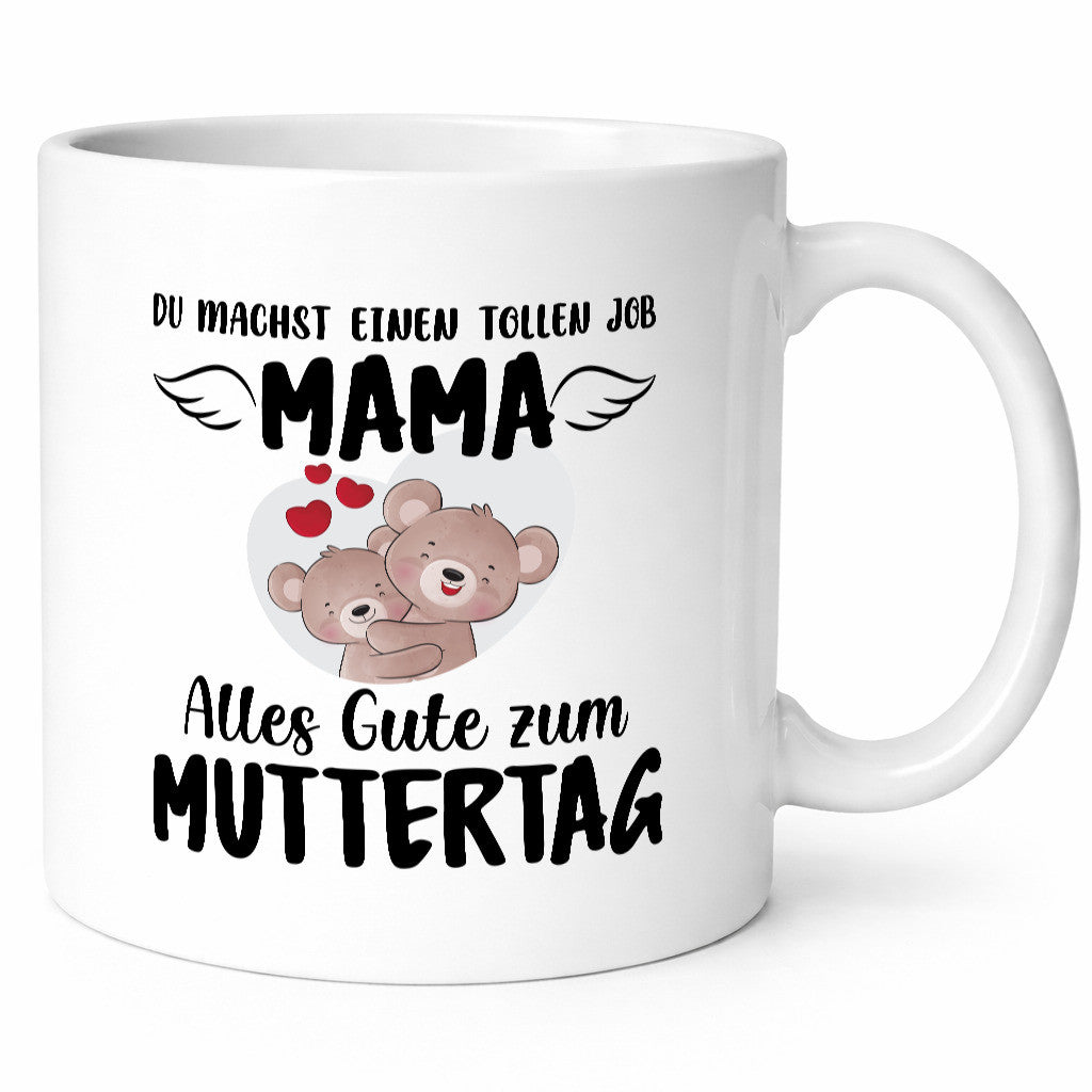 Alles gute zum Muttertag | Mama ist die Beste Geschenkidee Familie Humor Tasse