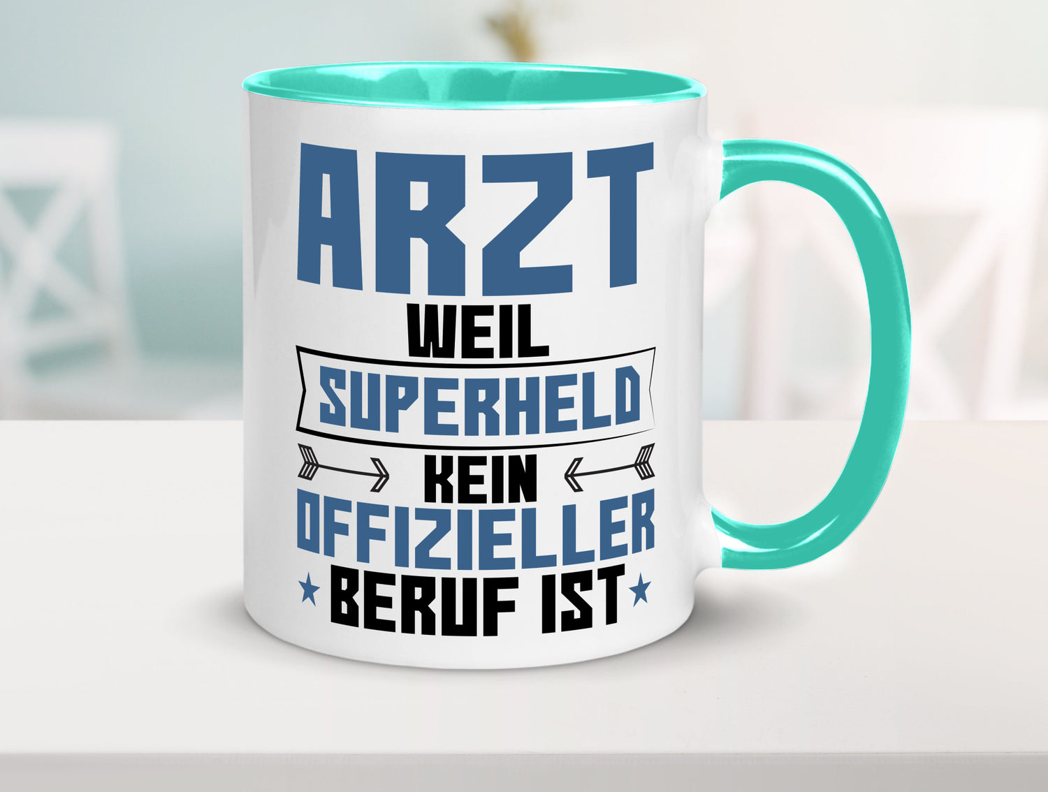Superheld Arzt | Medizin Doktor Facharzt Geschenk Humor Geschenkidee lustiger