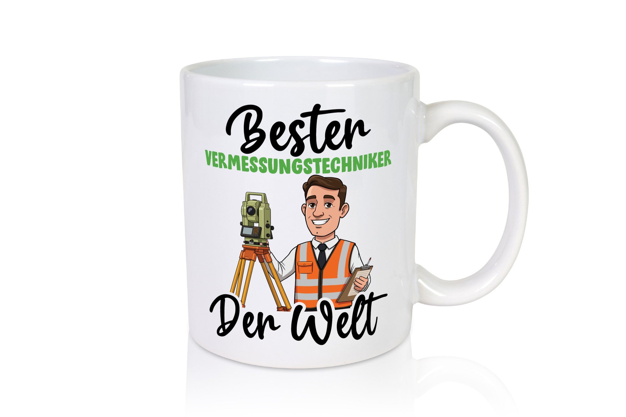 Bester Vermessungstechniker | Techniker v2 Geschenkidee Humor Tasse