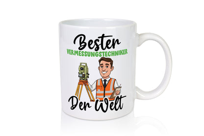Bester Vermessungstechniker | Techniker v2 Geschenkidee Humor Tasse