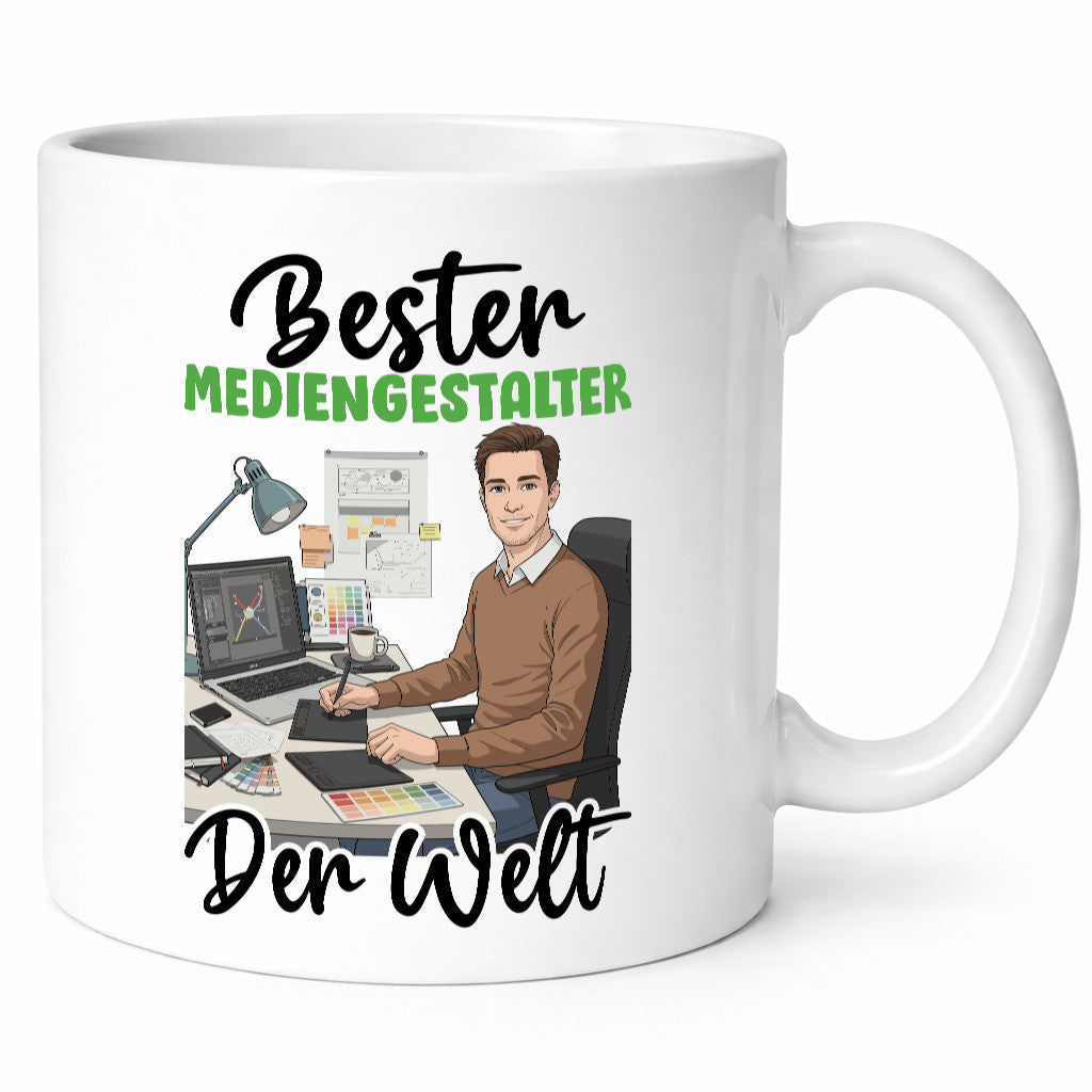 Bester Mediengestalter | Medien v2 Geschenk Humor Geschenkidee lustiger Spruch