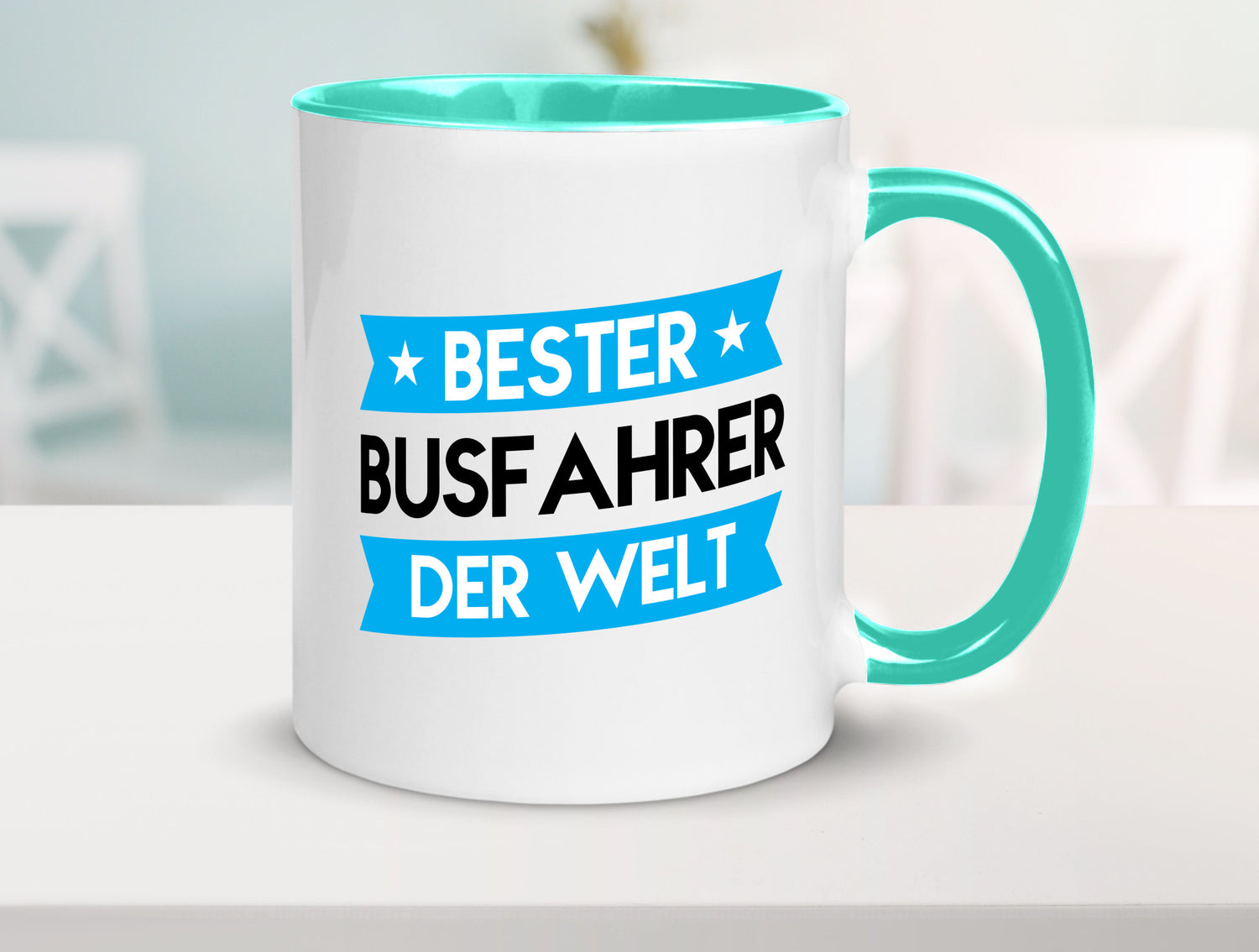 Bester Busfahrer | Berufsfahrer Fahrer v2 Geschenkidee Arbeit Kollegen Büro