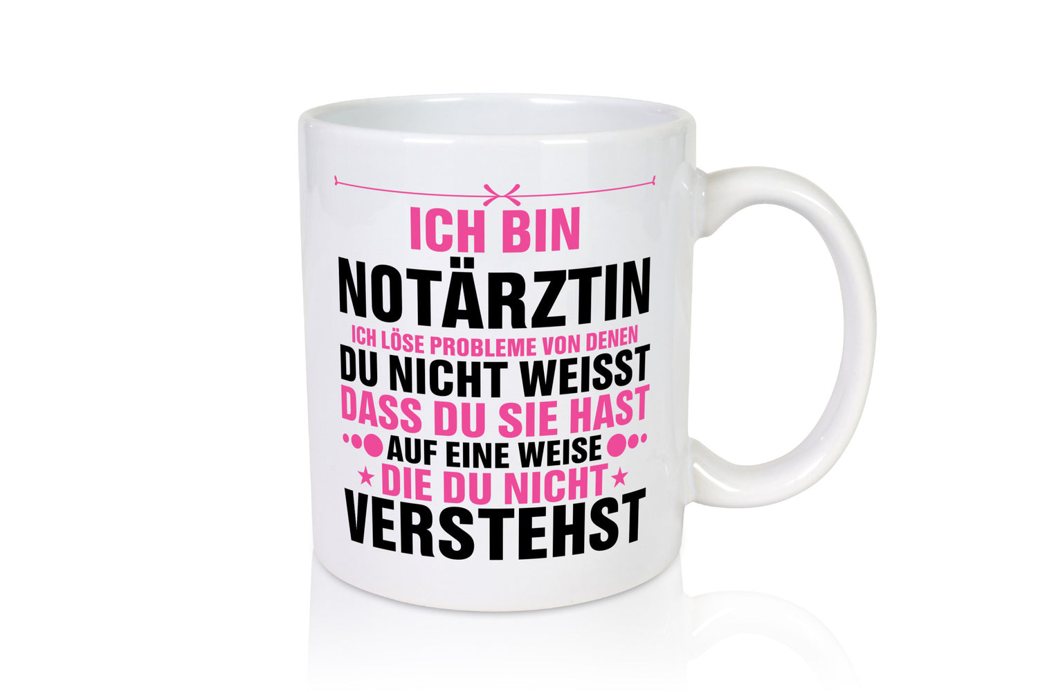 Löse Probleme: Notärztin | Ärztin v2 lustiger Spruch Geschenk Humor
