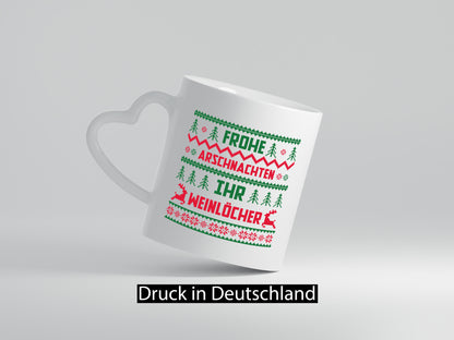 Frohe Arschnachten | Weihnachten Kollege Freunde Geschenk Arbeit Kollegen Büro