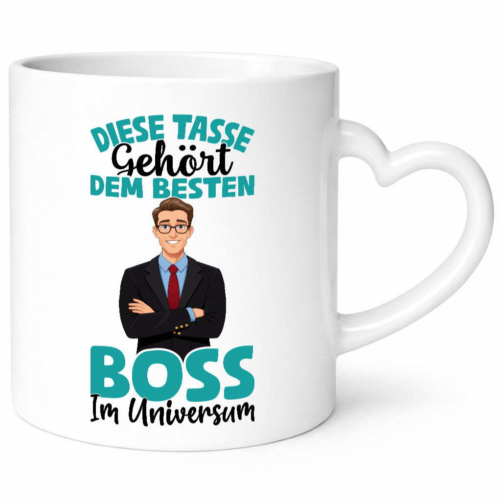 Im Universum: Boss | Führungskraft Vorgesetzter lustiger Spruch Geschenk Humor