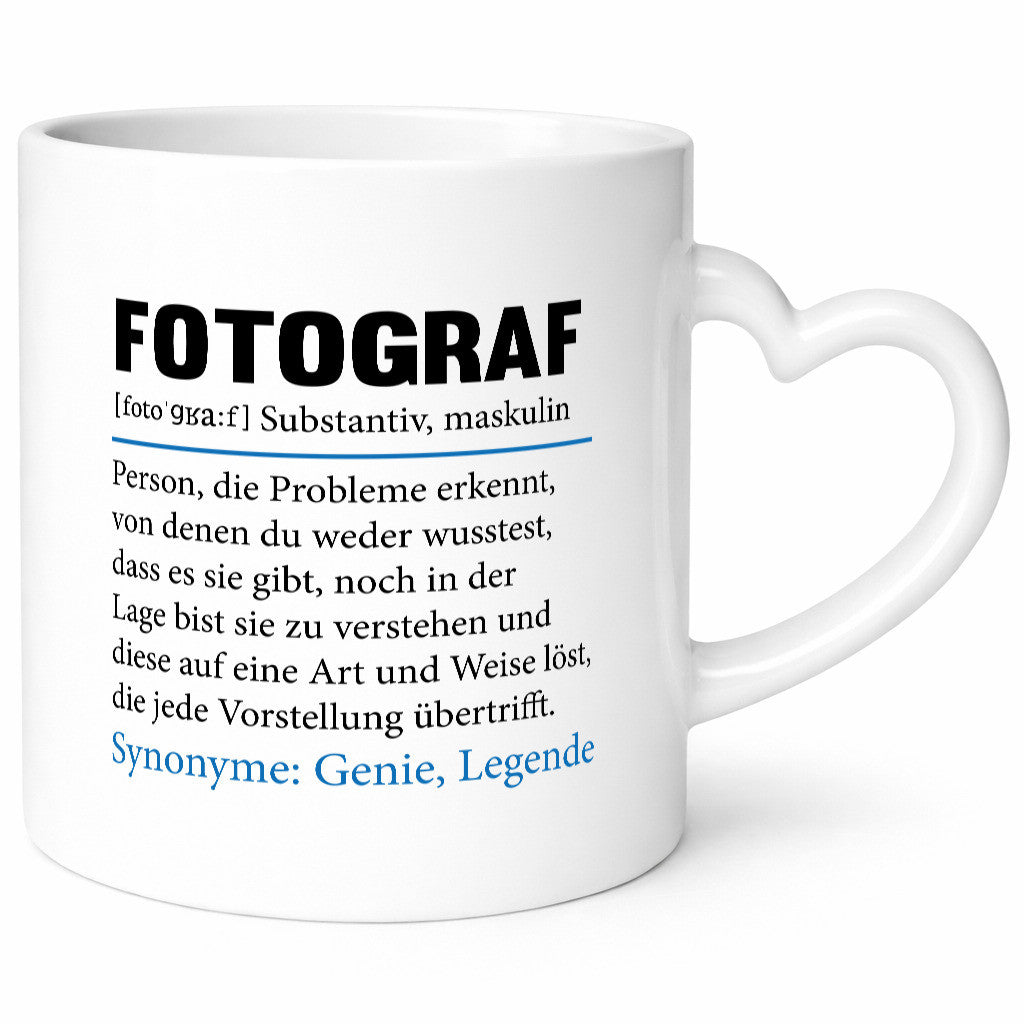Fotograf | Beruf Fotografie Kamera Geschenkidee Arbeit Kollegen Büro Humor Tasse