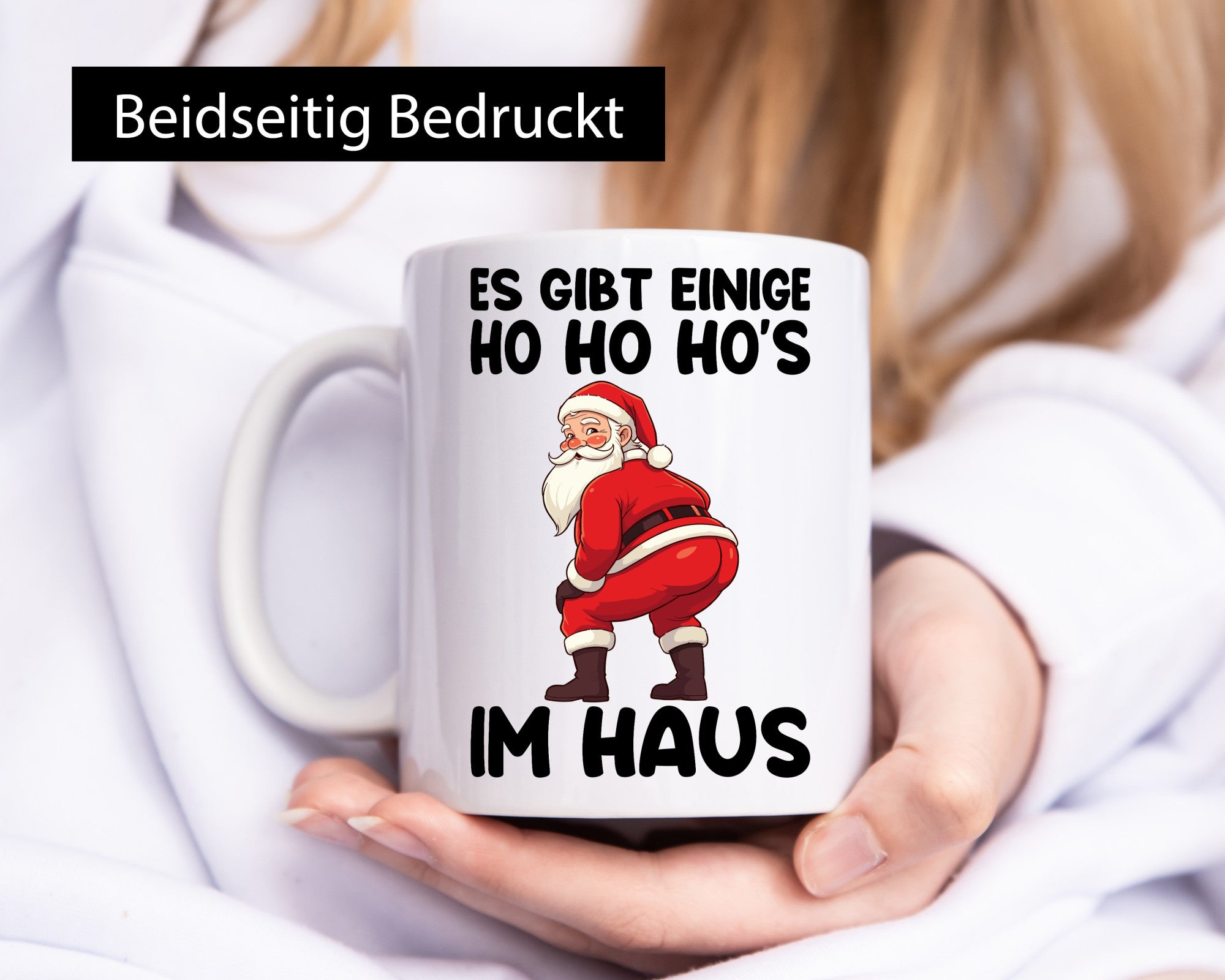 Es gibt einige ho hos im Haus Weihnachten Geschenk Humor Geschenkidee lustiger