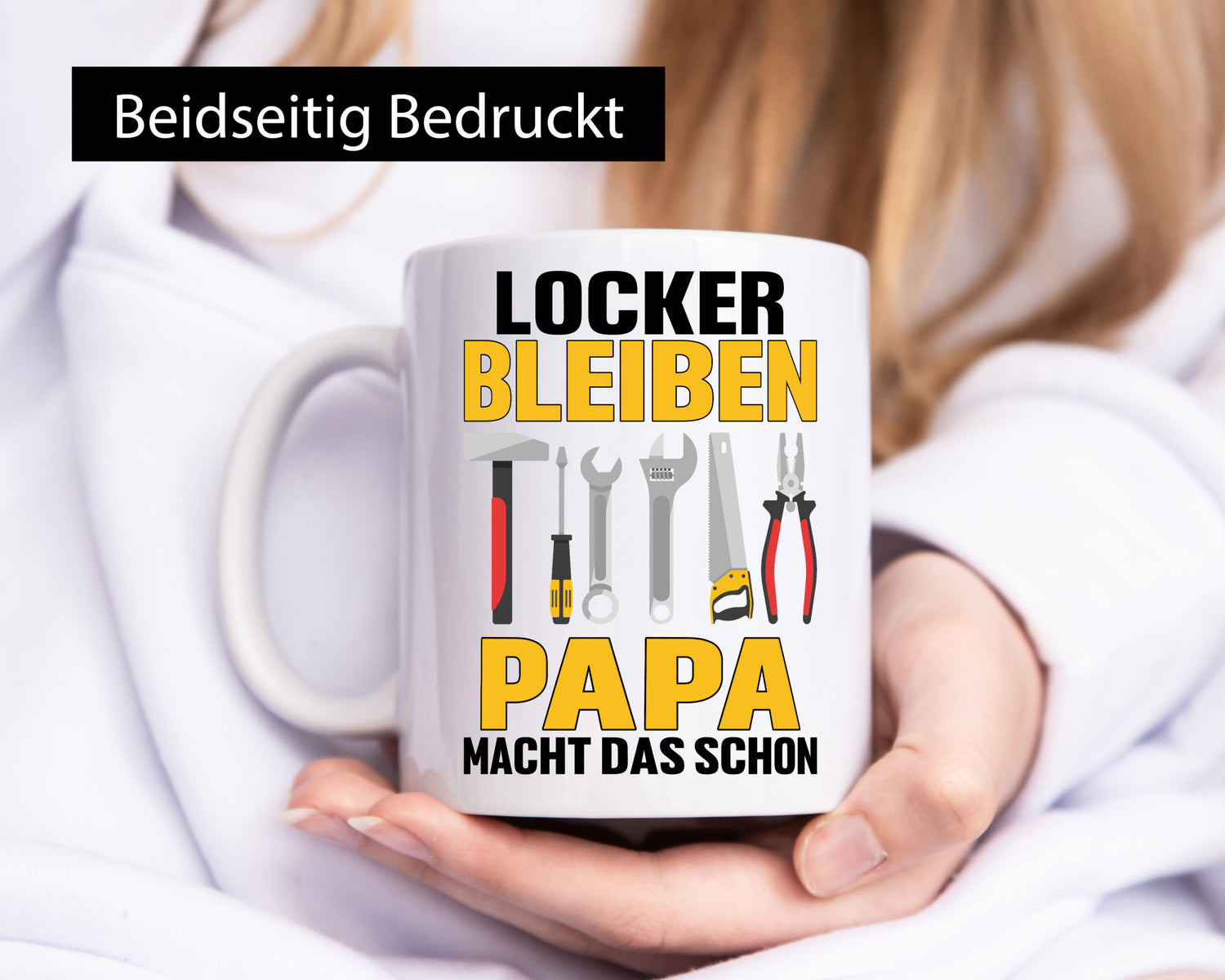 Locker bleiben papa macht das schon | vatertag v2 Geschenkidee Familie Humor
