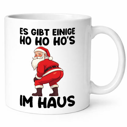 Es gibt einige ho hos im Haus Weihnachten Geschenk Humor Geschenkidee lustiger