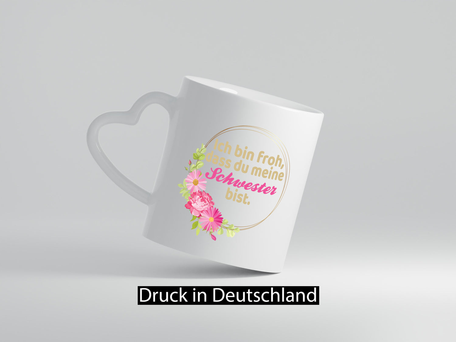 Ich bin froh, dass du meine Schwester bist | Geschwister v2 Humor Geschenkidee