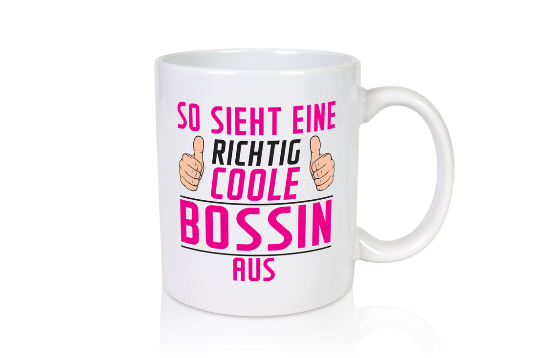 Richtig Coole Bossin | Führungskraft Vorgesetzte lustiger Spruch Geschenk Humor