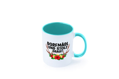Dorfmädel und stolz drauf | Dorfkind Dorf v2 Geschenkidee Humor Tasse