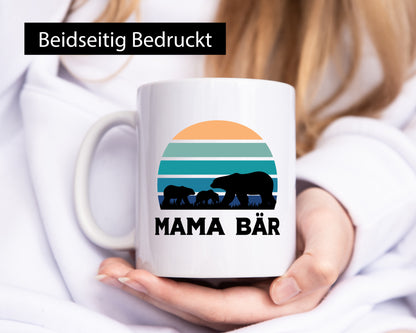 Mamabär | Bärenfamilie Muttertag lustig Familie Geschenkidee Geschenk Tasse