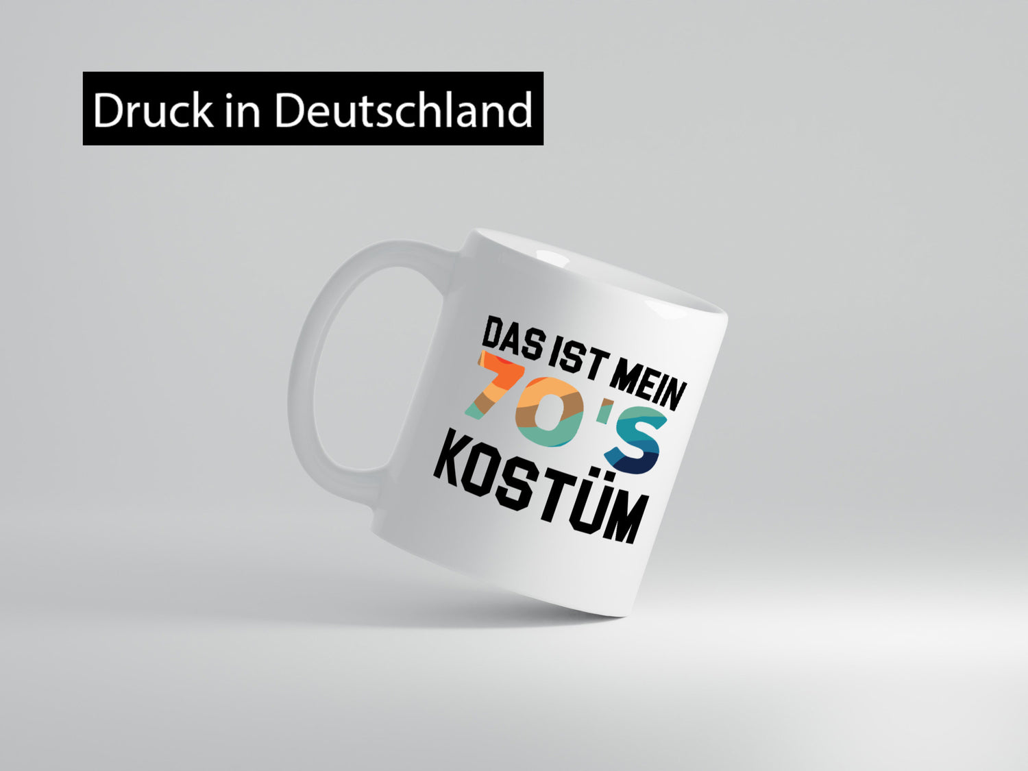70er Kostem | Jahrgang 1970 Humor Geschenkidee Tasse