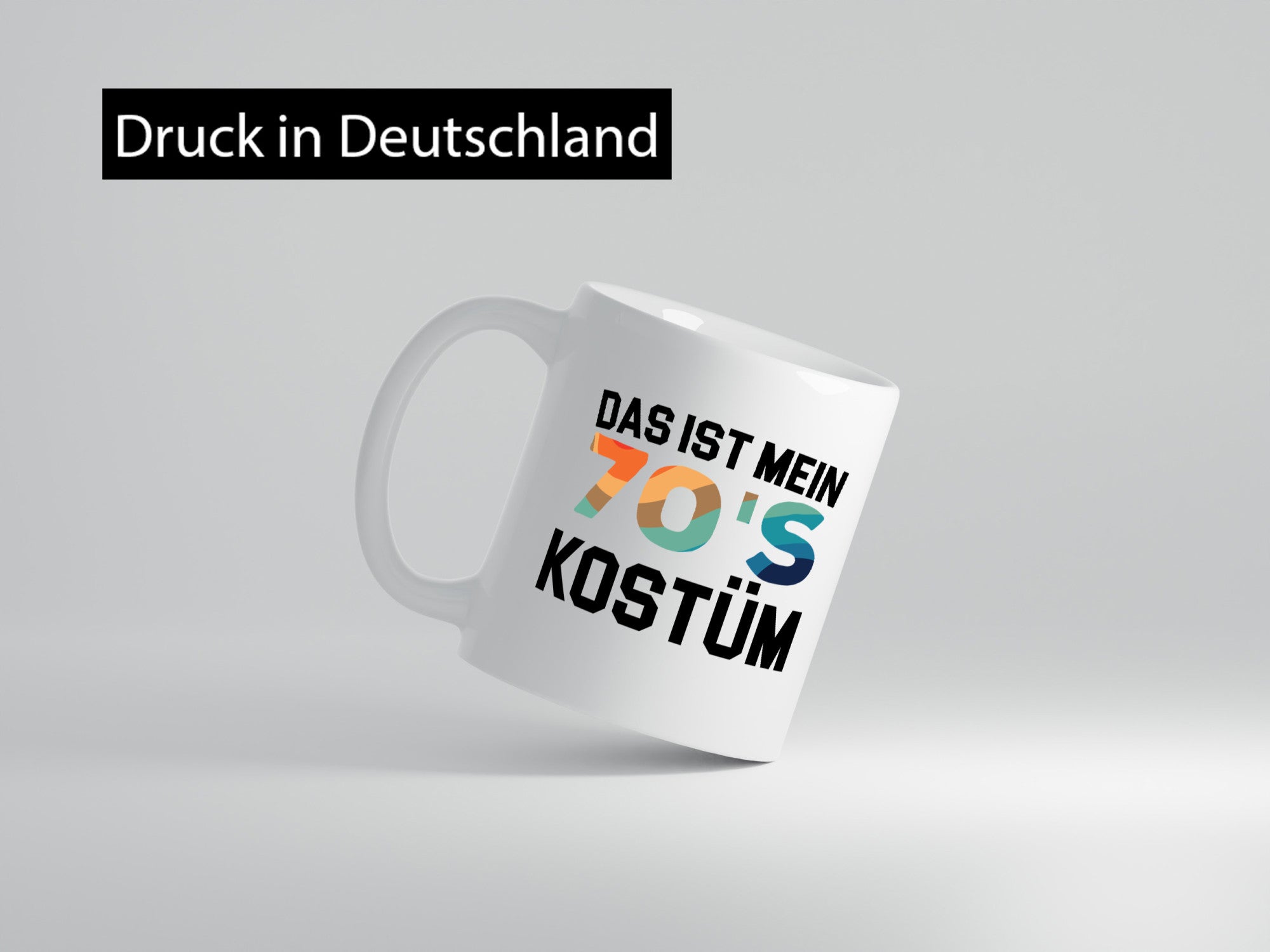 70er Kostem | Jahrgang 1970 Humor Geschenkidee Tasse
