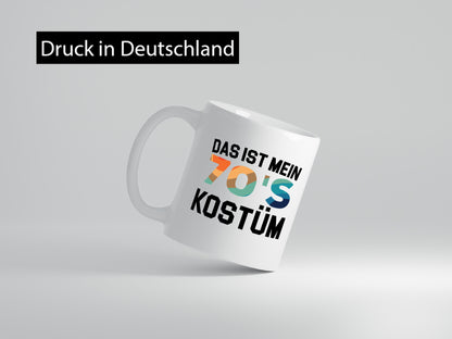 70er Kostem | Jahrgang 1970 Humor Geschenkidee Tasse